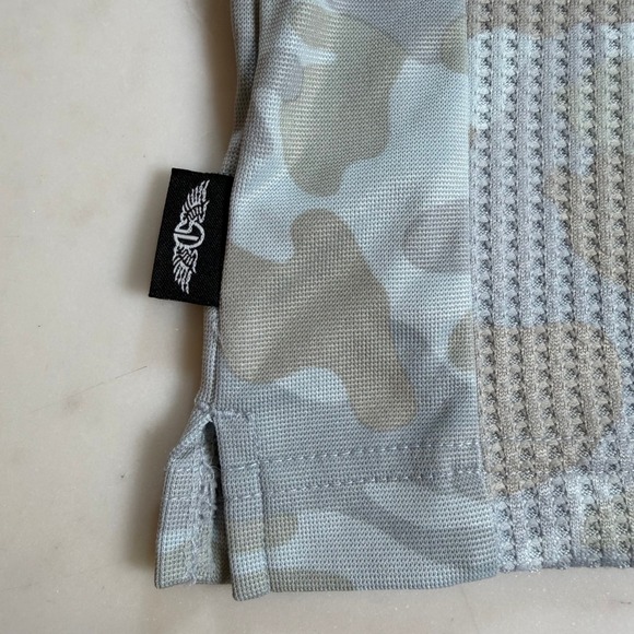 Straight Down Mens XL Camo Quarter Zip Pullover Nemacolin Field Club - Picture 10 of 10